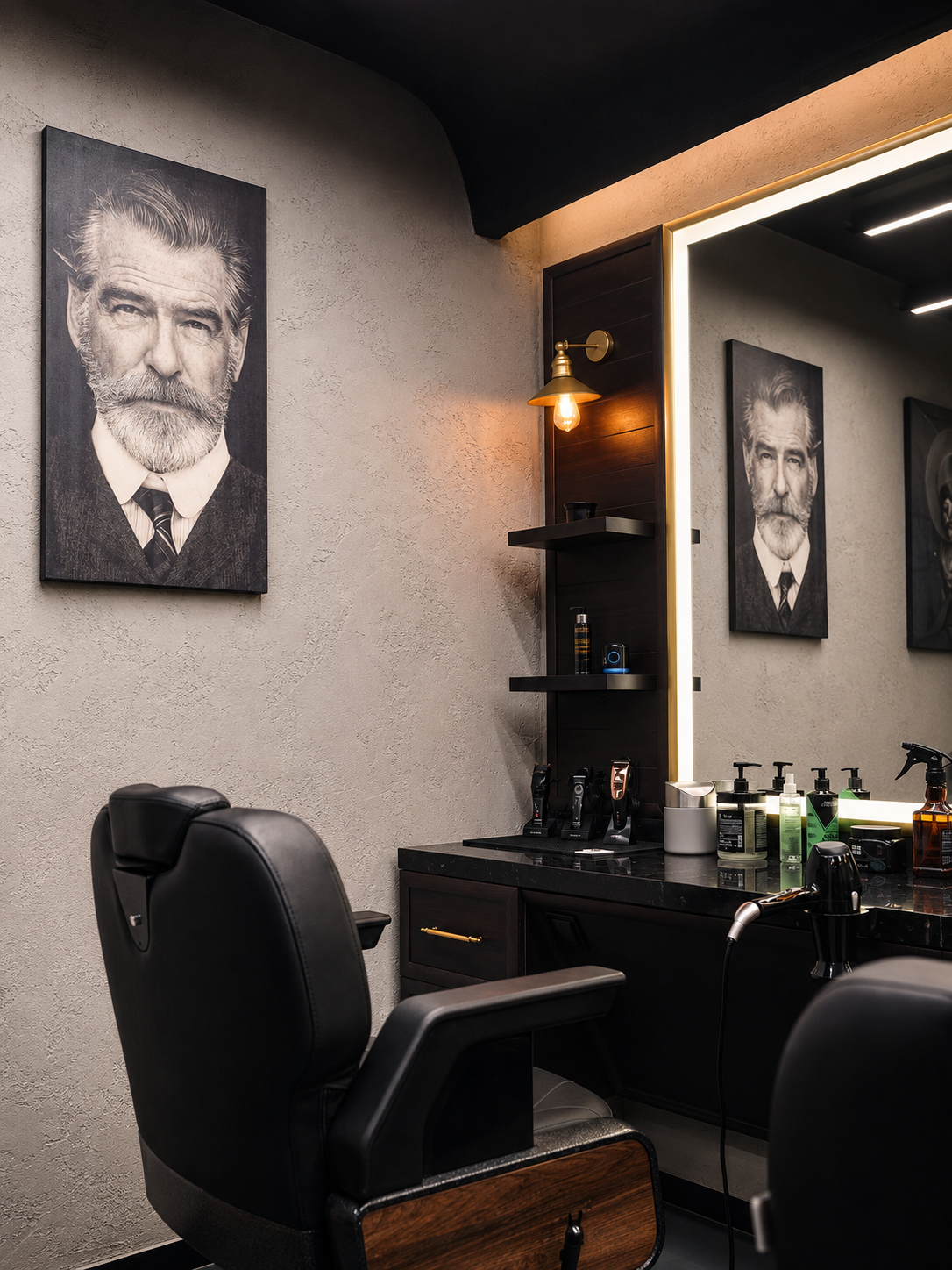 Sitzplatz im Barbershop Paderborn